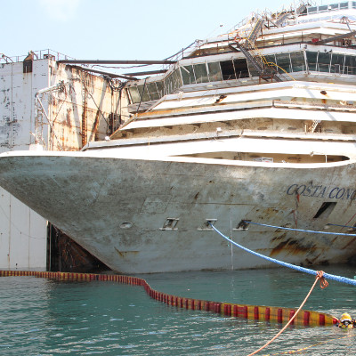 Recycling of Costa Concordia