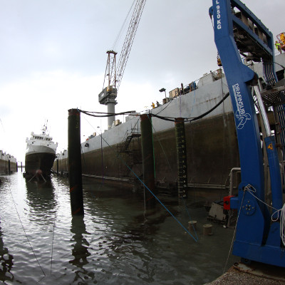 Refloating of Dry-Dock Mediterraneo